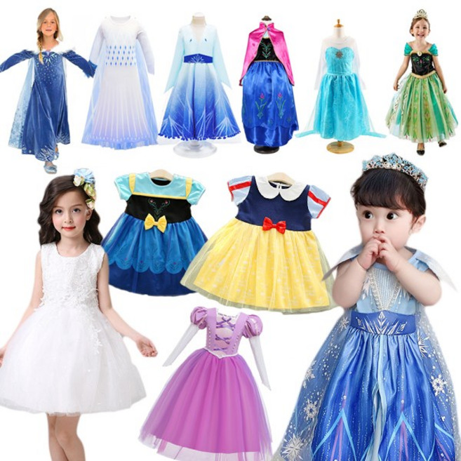 [당일출고] FOOI 공주드레스 12종 엘사원피스 안나원피스 빠른배송