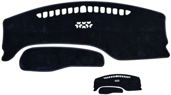 VIP 넥쏘 대시보드커버 일반 자동차대쉬보드악세사리, 스피커무 일반-블랙커버