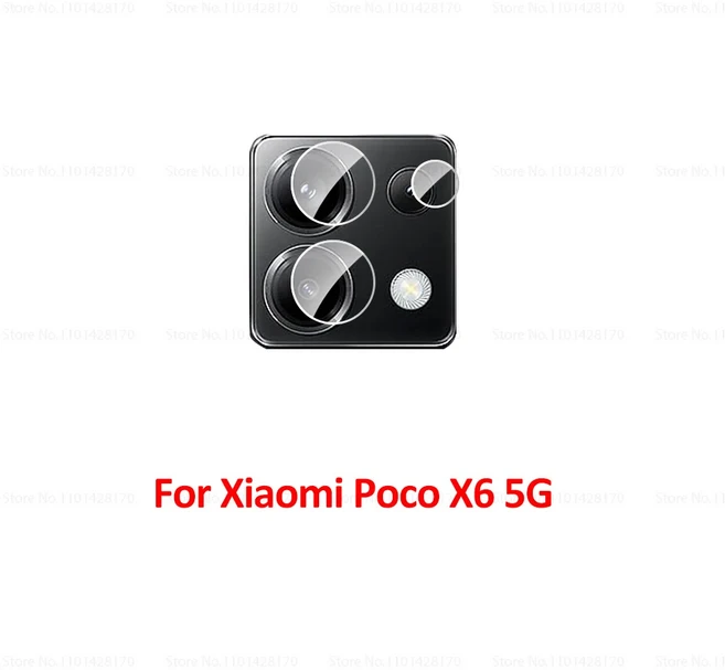호환 Xiaomi Poco F6 M6 Pro 4G PocoX6 PocoF6 X6Pro M6Pro F6Pro HD 백 렌즈 필름 용 Poco X6 5G 렌즈 화, 01 3 Set, 01 For Poco X6 5G