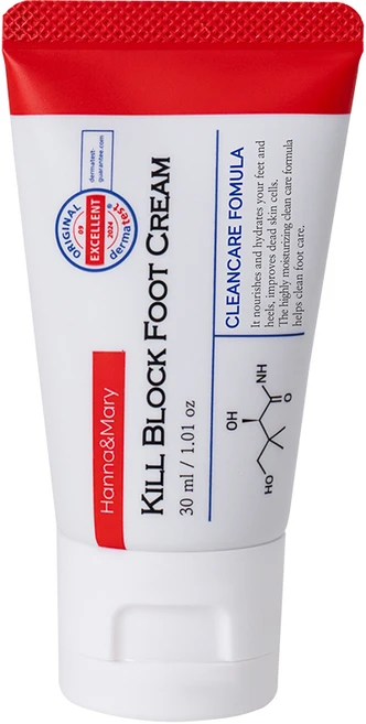 한나앤마리 킬블럭 풋크림 30ml - 쿠팡