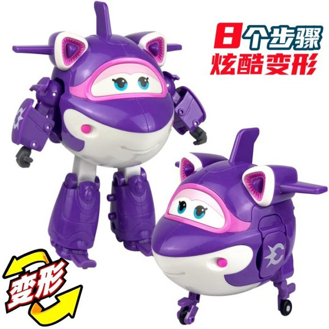 AULDEY 超級飛俠變形機器人 玩偶組, 大版變形機器人—雪兒無包裝, 1個