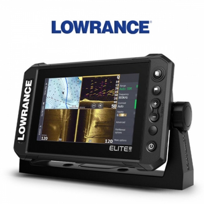 금호마린 LOWRANCE 로렌스 엘리트 FS7 어탐기+GPS, 액티브이미지 거치형, 1개