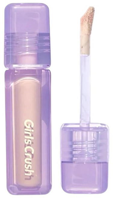 girls crush gc 水絲絨提亮遮瑕液, 02淺蜜桃色, 1個