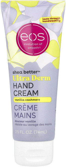 건강챙기세요 EOS Shea Better™ 울트라 덤 핸드 크림 바닐라 캐시미어 74ml(2.5fl oz) 백살까지오래오래, EOSSheaBetter울트라덤핸드크림바닐라캐시미어74