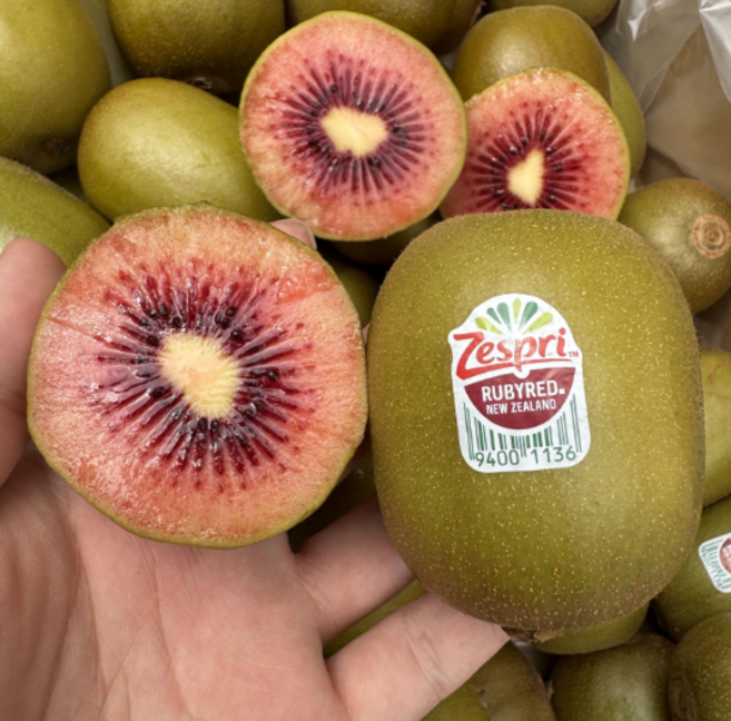 [다정한과일] 무화과맛 뉴질랜드 제스프리 루비레드키위, 1개, 소과 5개 (개당 75g내외)