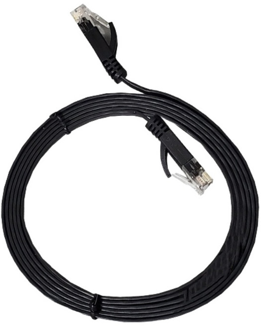 Cat6 高速網路線 13cm 短線 數據機 路由器 Wifi 分享器 扁線 RJ45 1Gbps, 1個, single product