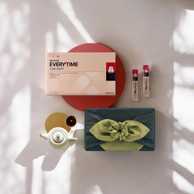 정관장 에브리타임 소프트 50포 (보자기포장) 설선물세트, 50회분