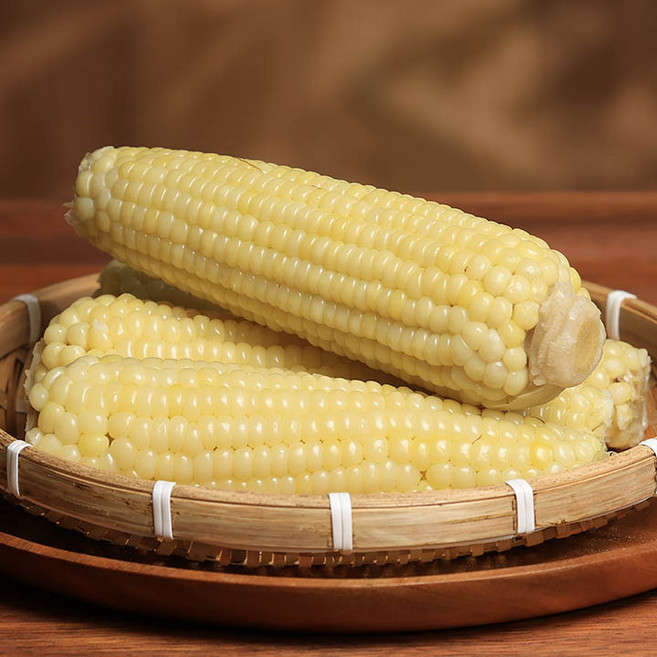 무한푸드몰 찰옥수수 냉동옥수수 삶은 찐 무첨가 백찰 4kg (14-18cm), 1세트, 약4kg