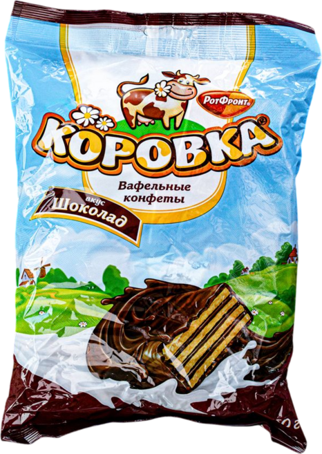 코로브카 와플과자 러시아웨하스 초코 웨이퍼, 1개, 250g