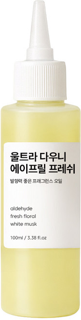 발향력 좋은 프래그런스 오일 원액, 56.울트라 다우니에이플 프레쉬, 100ml, 1개