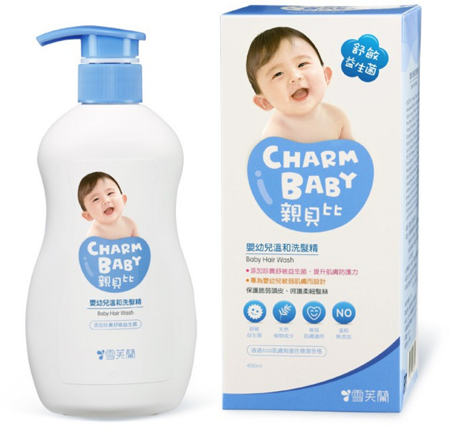 雪芙蘭 親貝比 嬰幼兒溫和洗髮沐浴精 400ml 溫和不刺激 給寶寶最安心的呵護, 1個, 沐浴精