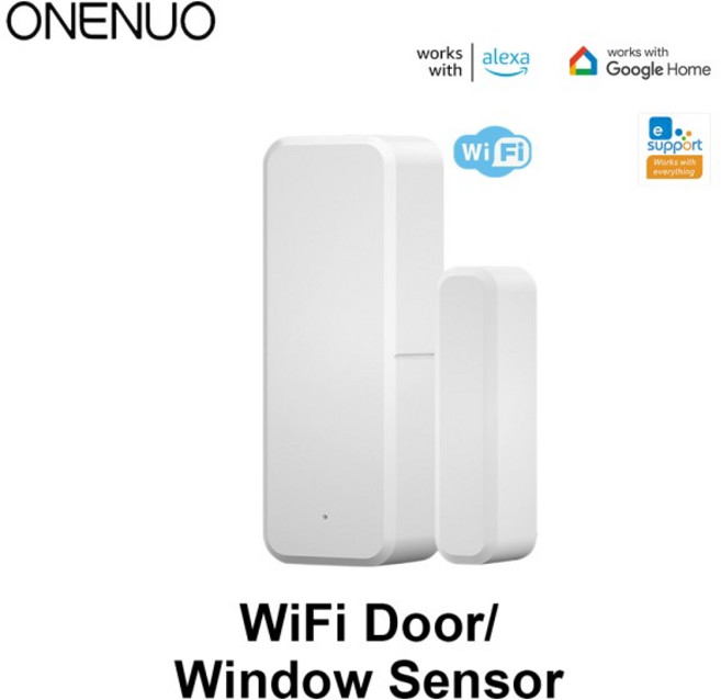 WiFi 도어 센서 자기 창 열기 닫기 경보 감지기 Ewelink APP 경고 공지 홈 보안 사용