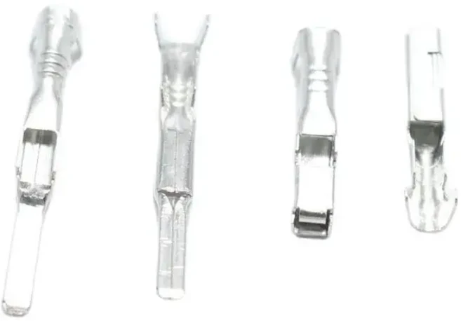 암수 자동차 크림프 터미널 2.2 시리즈 커넥터 현대 호환 기아 호환 vw 호환 18-20AWG 와이어용 10xDJ611-2, 01 nickel