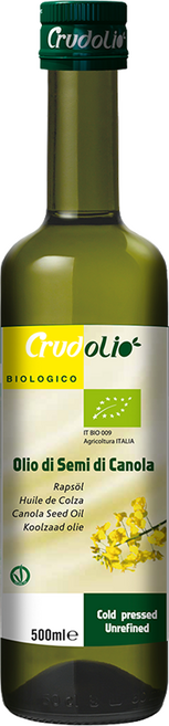크루드올리오 유기농 카놀라유, 500ml, 1개