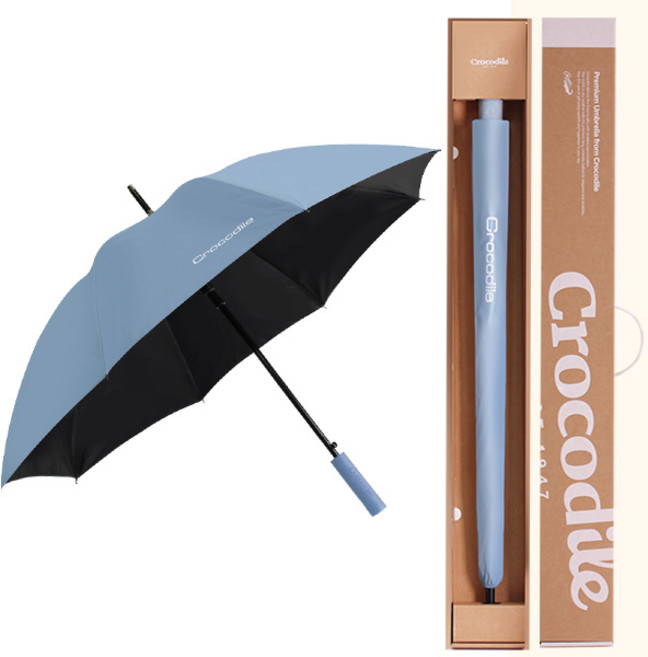 크로커다일 UV 자외선차단 초경량 장우산+케이스