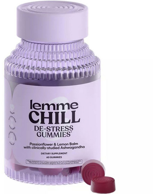 lemme Chill 減壓軟糖, 1個, 60錠