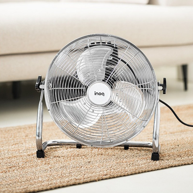 Inoq 강력바람 3엽 30cm 알루미늄날개 메탈선풍기야외용 산업용 공업용 업소용 캠핑선풍기 강풍기, 이노크 메탈선풍기 30cm