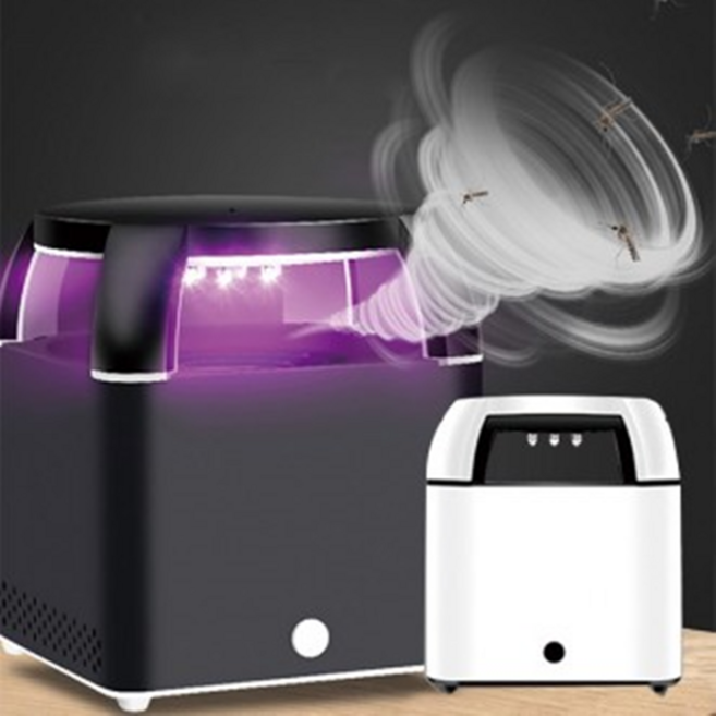 특허받은 방수 초음파 모기 벌레 해충 퇴치기 포충기 UV, 화이트