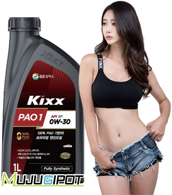 GS킥스 파오원 0W30 1L (KIXX PAO1) C, 1개