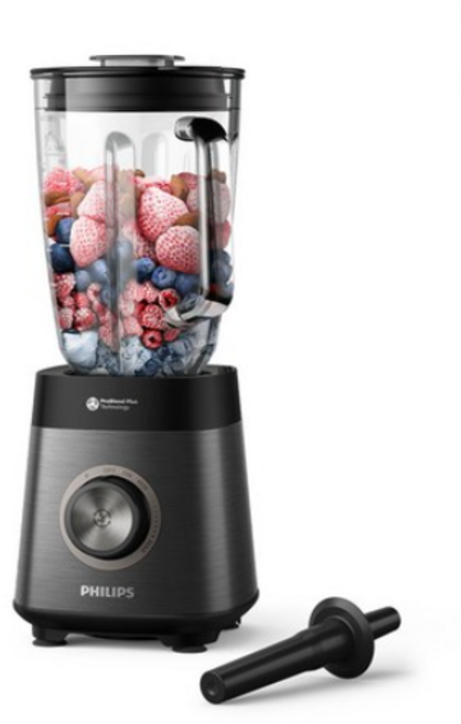 필립스 뉴프로파워 블렌더 5000시리즈 + 블렌더 스틱, HR3040 검은색
