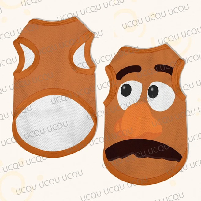 토이 스토리 애완 동물 조끼 우디 & 버즈 라이트 개와 고양이 옷 소형 만화 스타일 복장, 01 L, 07 보라색