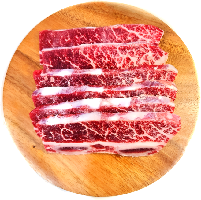 미트잇 한입 두입 LA갈비 미국 초이스 등급 소갈비, 1개, 2kg