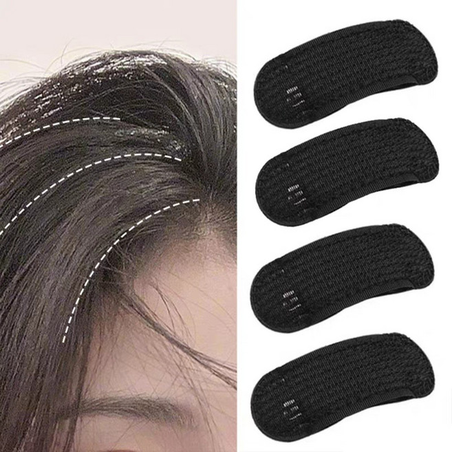 스타일링 정수리 볼륨핀 헤어핀 뿌리 볼륨 헤어뽕, 4개