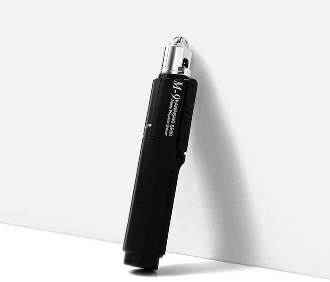 가와사키 프리미엄 코털제거기 M-9 돔형특허 콧털정리기, 단품