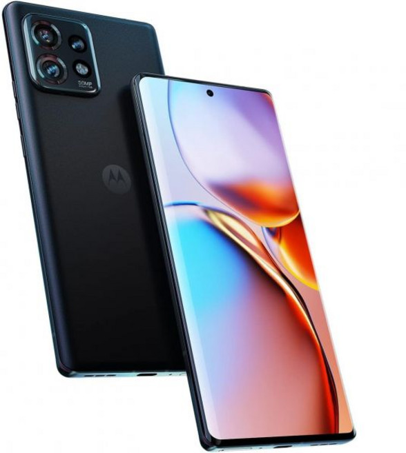 모토로라 엣지 | 2023 부스트 미국용 8512 50MP 카메라 인터스텔라 블랙 161.16x74x8.59 재생품, Motorola Edge+ | 2023 Boost 미국