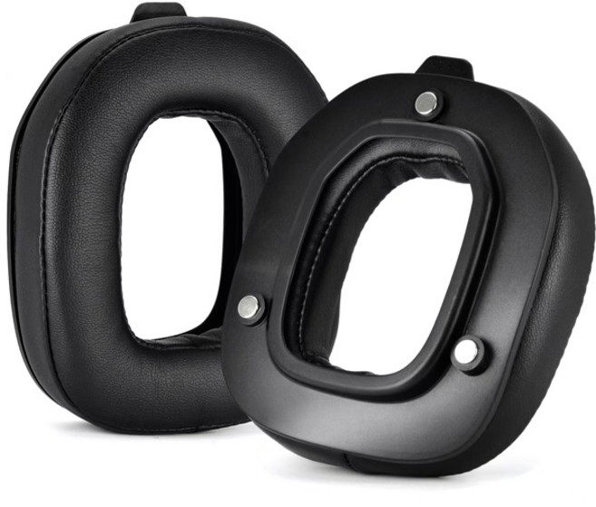 가면 코스프레 마스크 귀칼 할로윈 변장 분장 Logitech Astro A50 Gen4 Gen5 A50X 게임용 헤드폰 교체 용 이어 패드 4th 5th Gen 귀마개 베개 헤드, [04] Protein leather, 1개