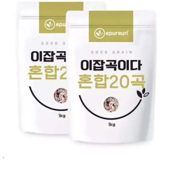 국산 혼합20곡 1kg x 2봉, 1개