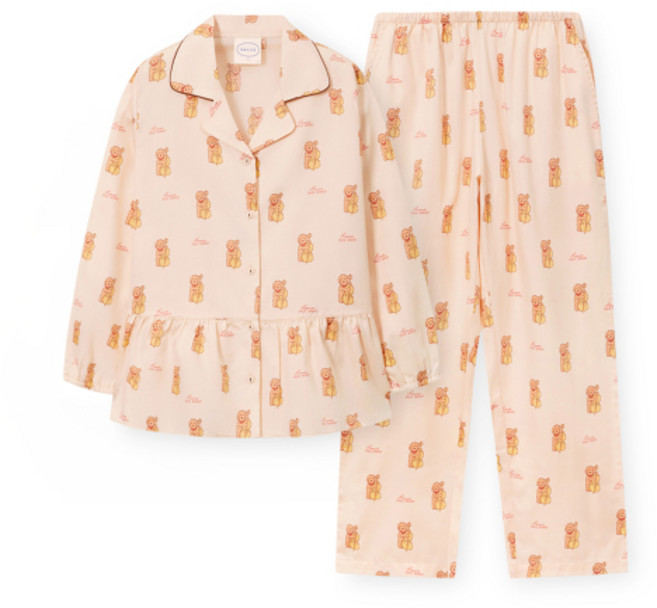 (국내매장정품) ORCITE 여성 G201 루이베이시스트 긴소매 파자마 세트 OR25FFGAG201 173200