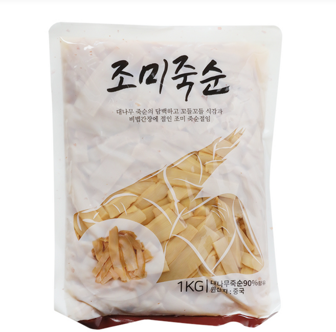 푸드올마켓_ 신슈 조미죽순 1kg / 코우 아지츠케멘마, 100개
