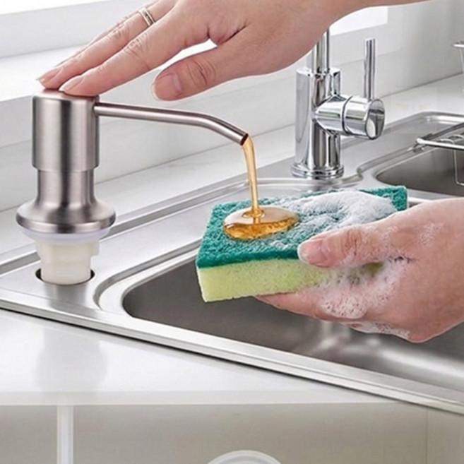 집쏙 싱크대 매립형 세제통 펌핑기 싱크대세제디스펜서