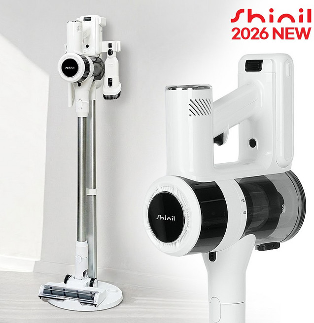 신일 무선 청소기 500W BLDC 모터 / 충전 거치대 구성 / 괴물 흡입력 / 최신형, 색상