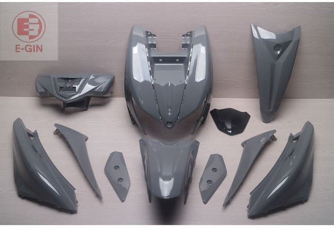 EG部品 新勁戰六代/勁戰6代 B8R 機車車殼 (附發票), 1個, 烤漆部份(大盾亮黑)
