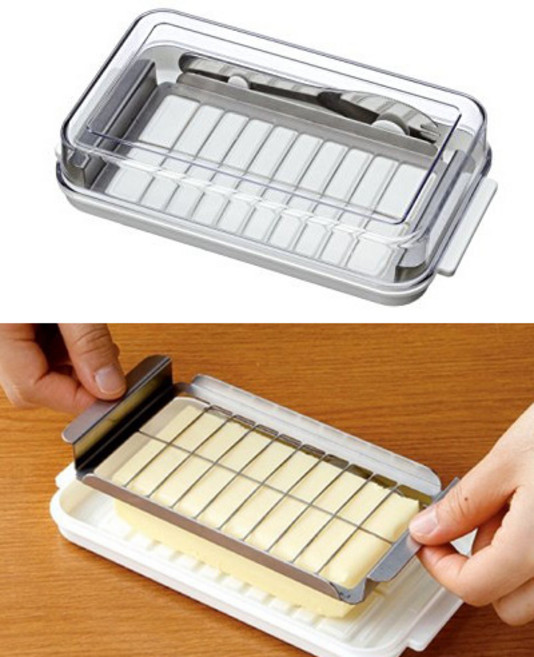 일본직수입 스테인레스 스텐버터 커터기나이프 포함(소), 1개