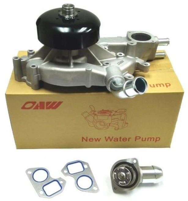 OAW G7341B 워터펌프 써모스탯 포함 - 쉐보레/GMC 4.8 5.3 6.0