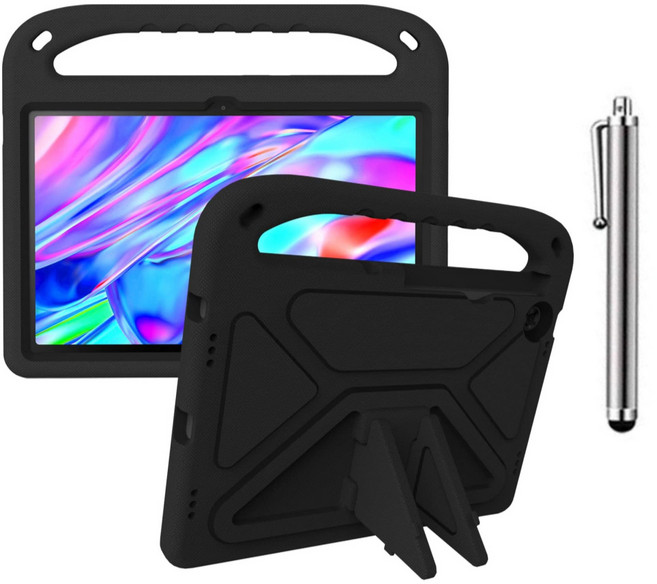 레노버탭 P12 / M10 plus 3세대 샤오신 패드 10.6인치 에바폼 안전 거치대 케이스 TB-128FU 128XU 125FU 케이스나라, 블랙, 1개