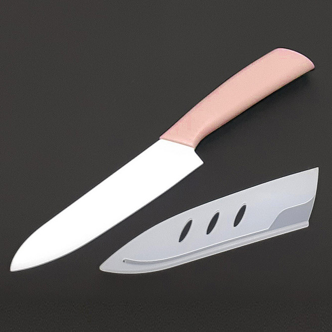 토탈하우스 에코 세라믹 칼집식도 (세라믹칼+칼집) 0410, 1개, 핑크