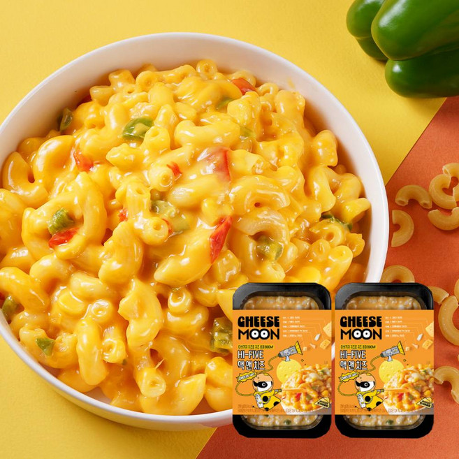 치즈문 HI-FIVE 맥 앤 치즈 200g X 2개