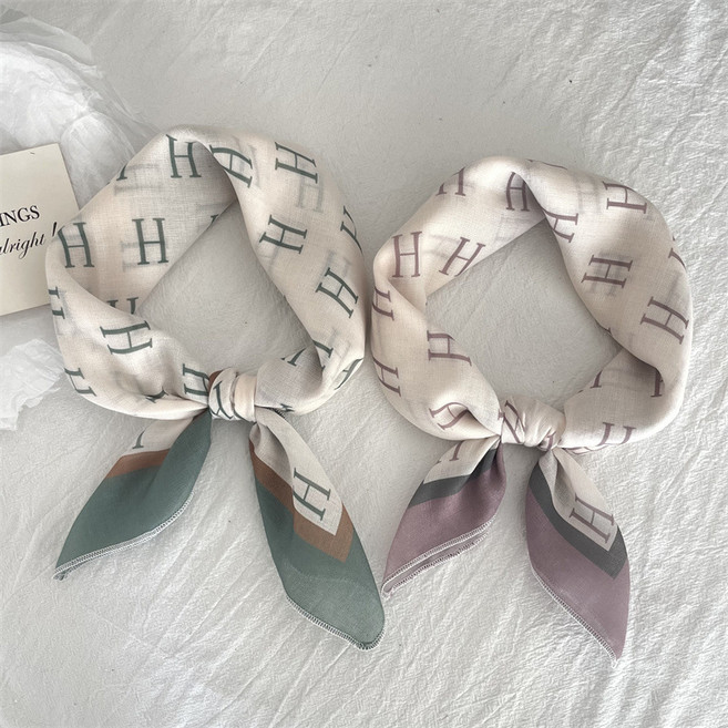 [3장 1세트]릴리아르 쁘띠스카프 H디자인 여성손수건