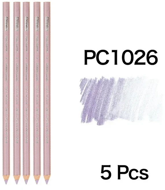 PRISMACOLOR 프리미어 소프트 코어 컬러 연필 아트 전문 블랙 PC935 페인팅 드로잉 품 5 개, 03 03 PC-102-5Pcs