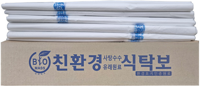 [생담] 일회용 친환경 원료 비닐식탁보 250매 일반형, 1세트, 250개입