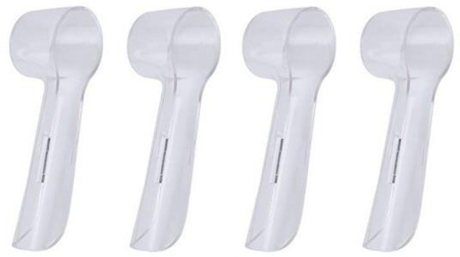 전동 칫솔 커버 헤드 보호 케이스 캡 가정용 캠핑 여행용 먼지 제거 4 개, [04] 20pc, 한개옵션1