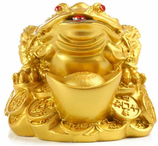 대박돈더미 복두꺼비 금두꺼비 삼족두꺼비 집들이 개업선물 풍수, 1-삼족금두꺼비-중형
