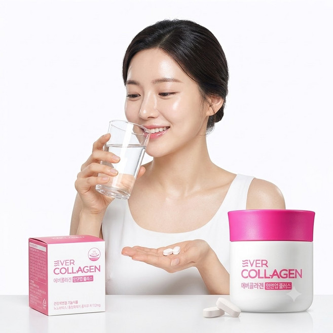 슬로우라이프 코스트코 에버콜라겐 인엔업플러스 GPH 트리 펩타이드콜라겐, 112정, 1개