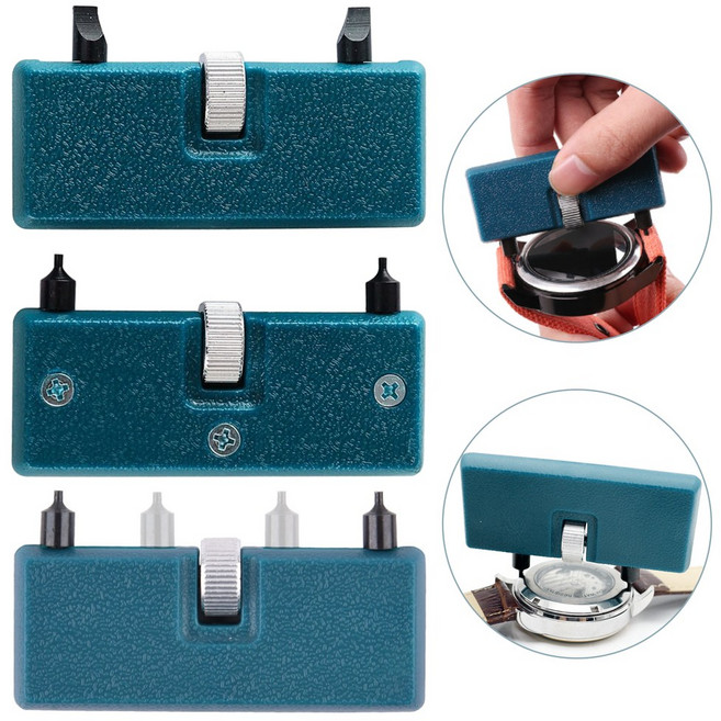 도나토르 시계뚜껑 오프너 스크류 건전지 교체