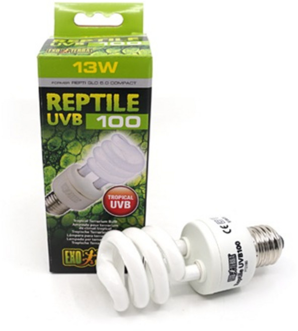 엑소테라 정글형 UVB 100 13w, 1개