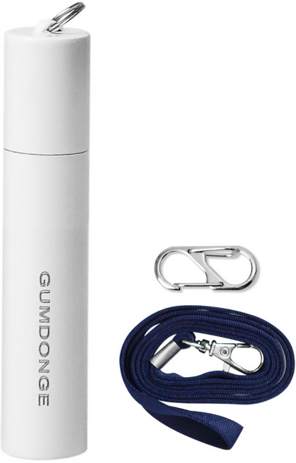 금동이 여성 휴대용 페퍼 호신용 스프레이 화이트 GDS-1, 1개